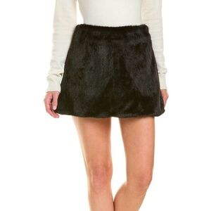 WeWoreWhat Furry Skirt